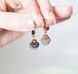 Серьги Колечки Сердечки Тиффани 18К покрытие ювелирный сплав sk-2130674881 фото 1