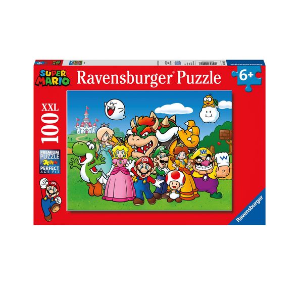 Класичний пазл XXL Ravensburger Веселий Супер Маріо 49 x 36 см 100 елементів sk-2255179030 фото